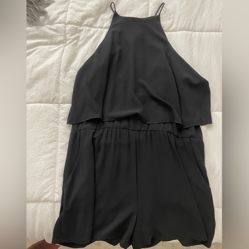 Gab Kate Black Romper